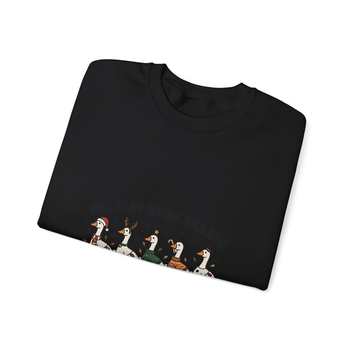 Holiday Goose Parade Sweatshirt | Festive Goose