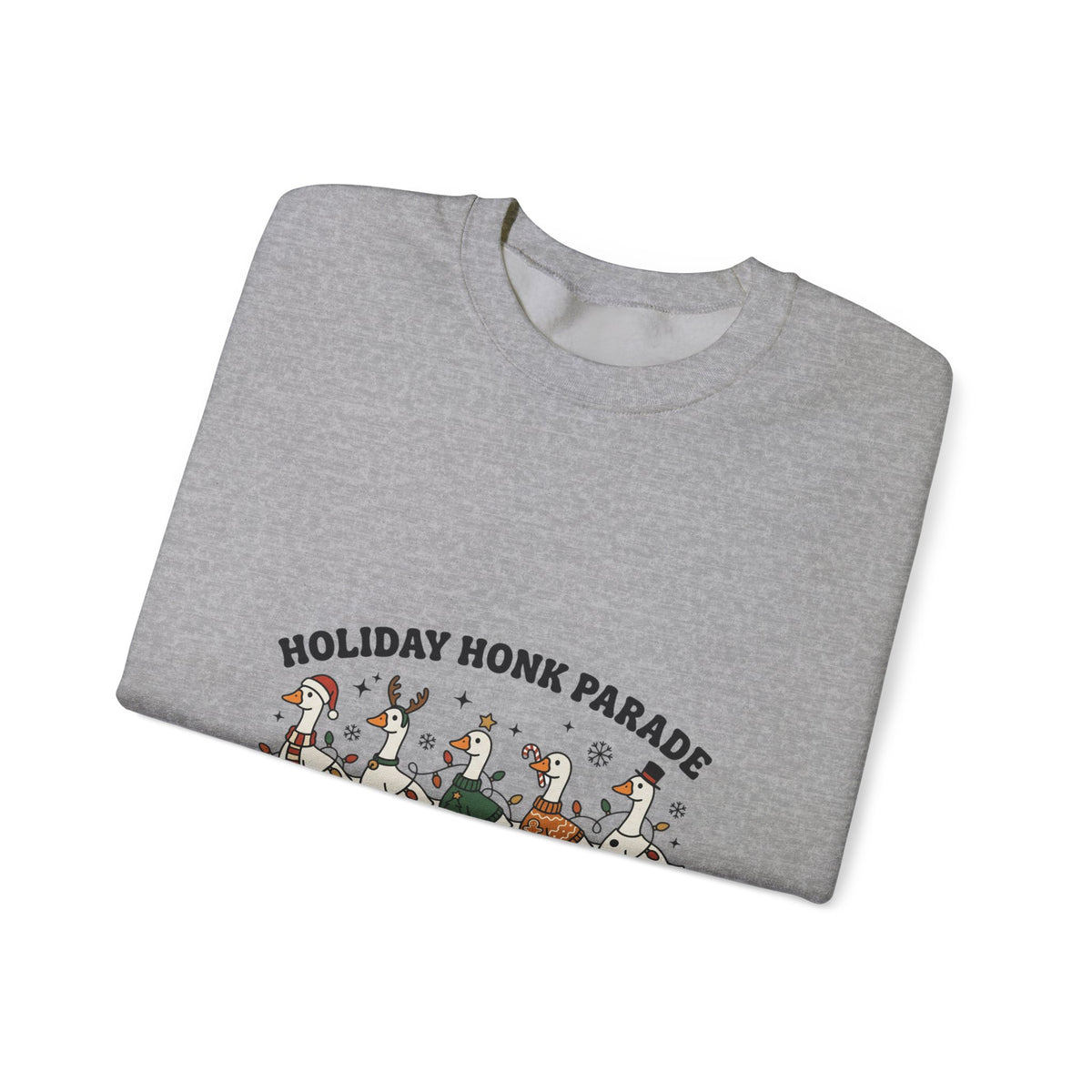 Holiday Goose Parade Sweatshirt | Festive Goose