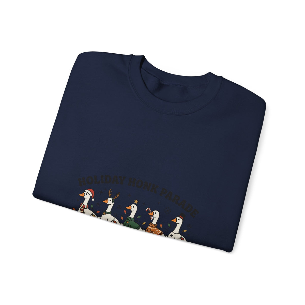 Holiday Goose Parade Sweatshirt | Festive Goose