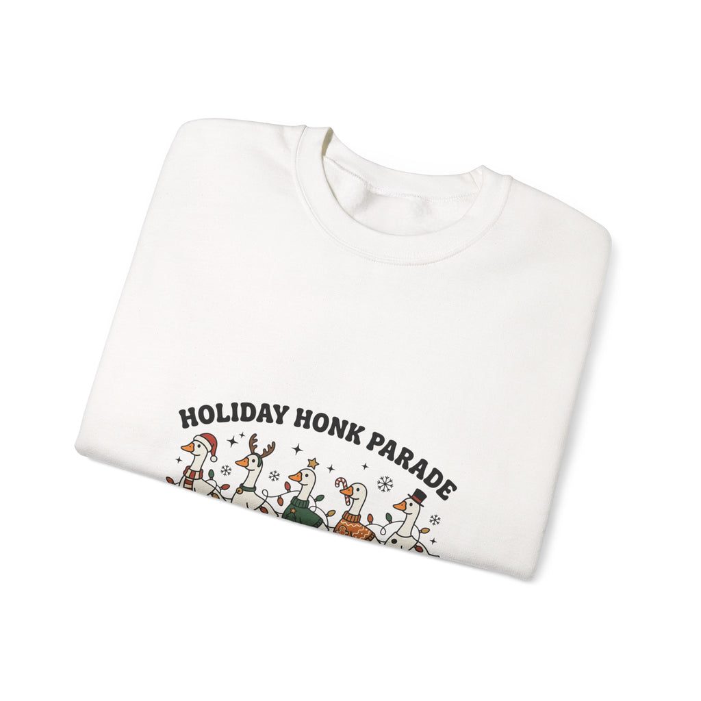 Holiday Goose Parade Sweatshirt | Festive Goose