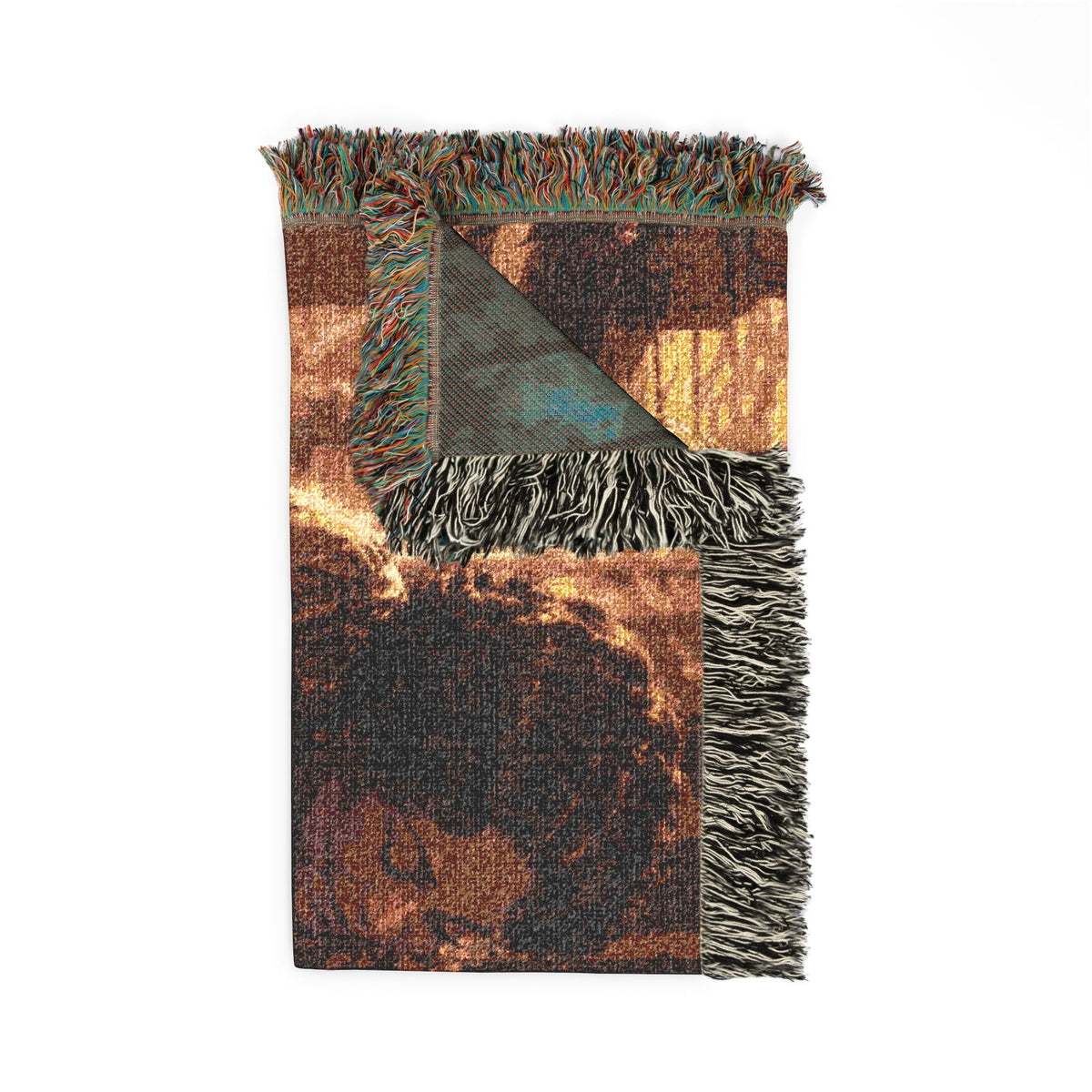 Inspirational Quote Woven Blanket – "I do not have to shrink myself" Cozy Throw for Home & Gifts