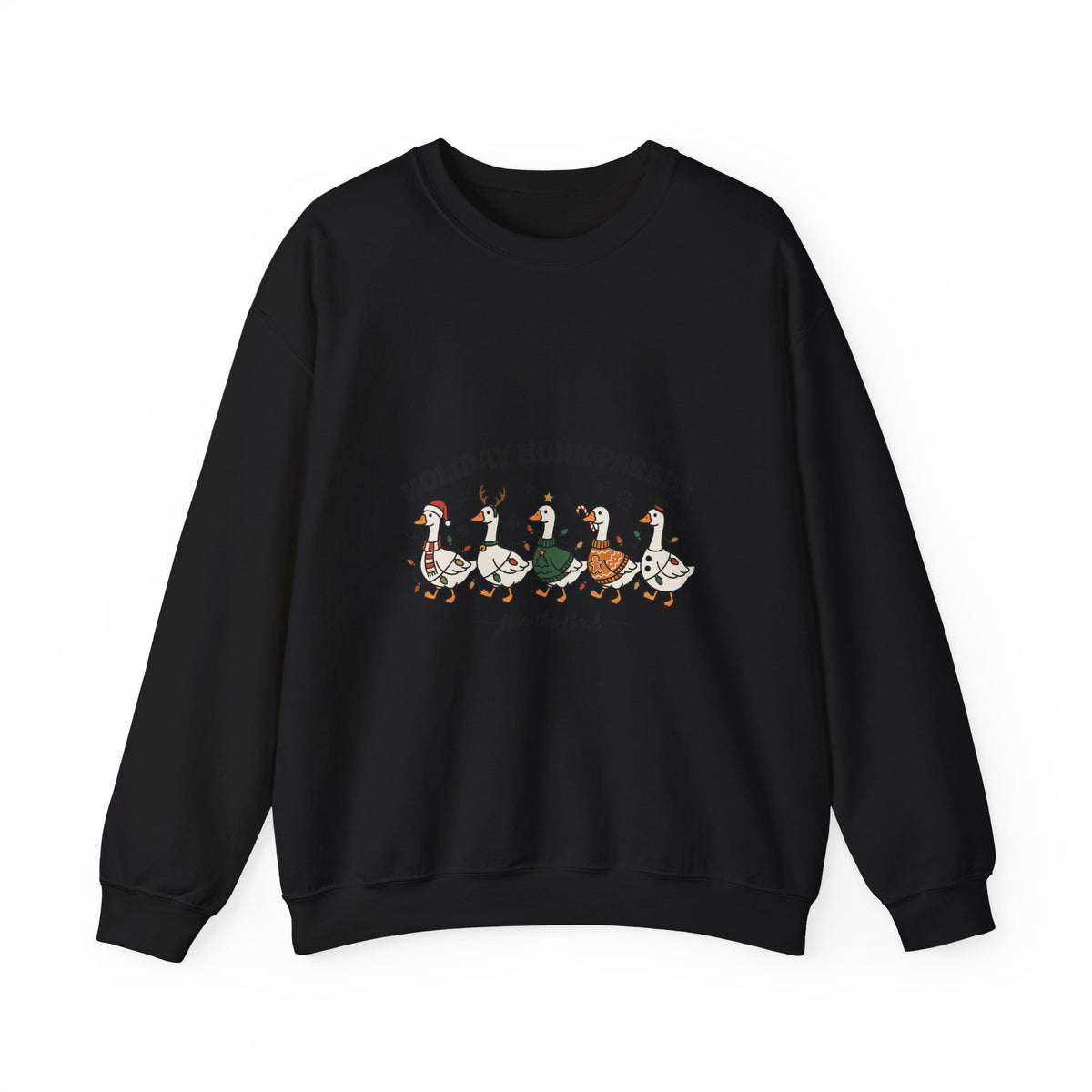Holiday Goose Parade Sweatshirt | Festive Goose