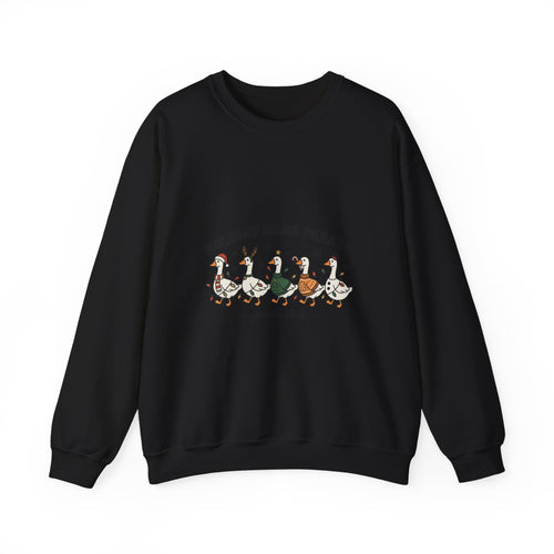 Holiday Goose Parade Sweatshirt | Festive Goose