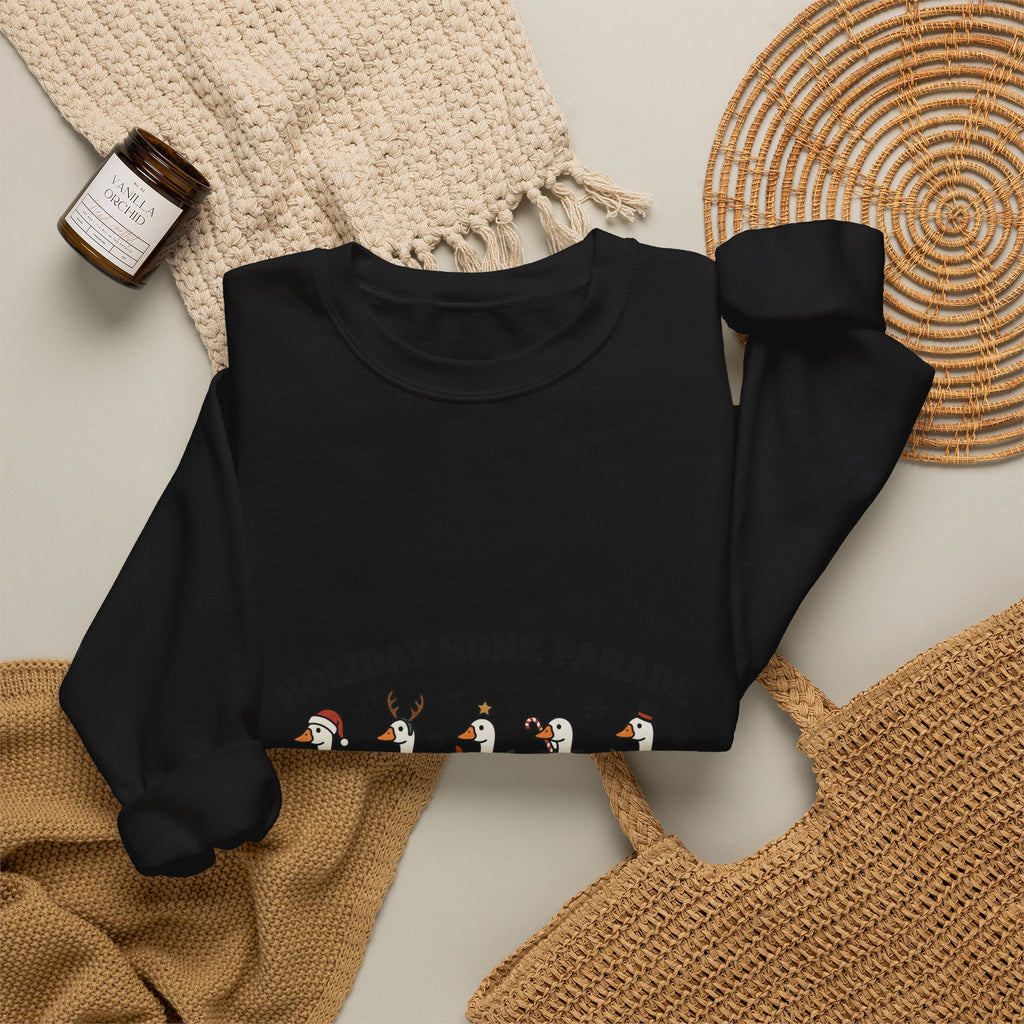 Holiday Goose Parade Sweatshirt | Festive Goose